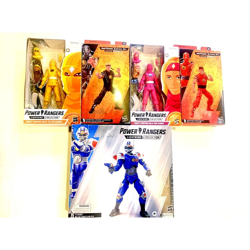 POWER RANGER COMBO SET (LOT5) - SEE PHOTO